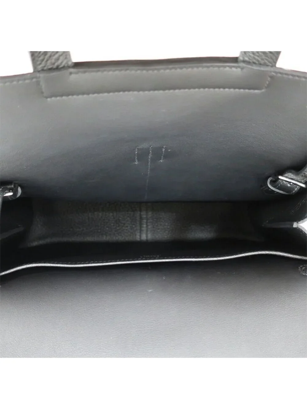 Hermes Heaven Halzan 31 Black Noir Bag Silver